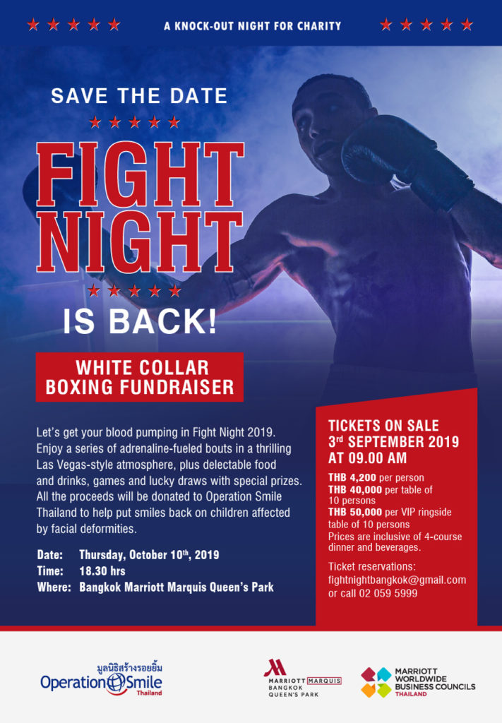 Charity Boxing Event – Operation Smile Thailand